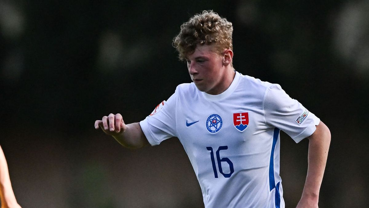 Getty Images / Samuel Kovacik w barwach juniorskiej reprezentacji Słowacji