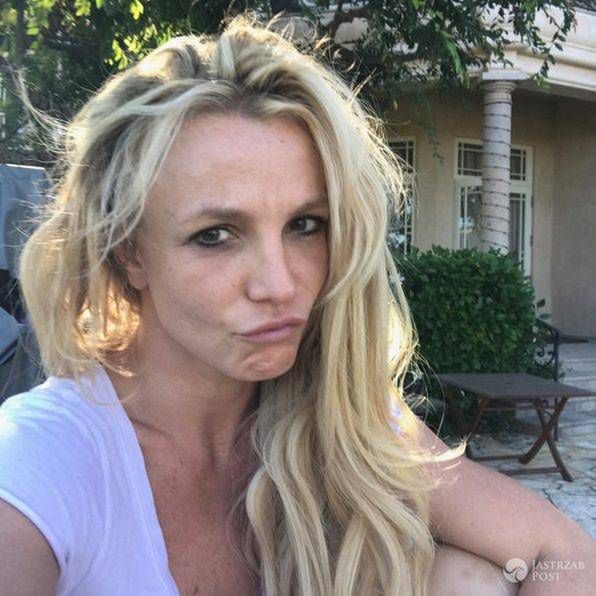Britney Spears bez makijażu