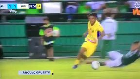 Brutalny faul w lidze kolumbijskiej. Julian Zea wyleciał z boiska po czterech minutach gry