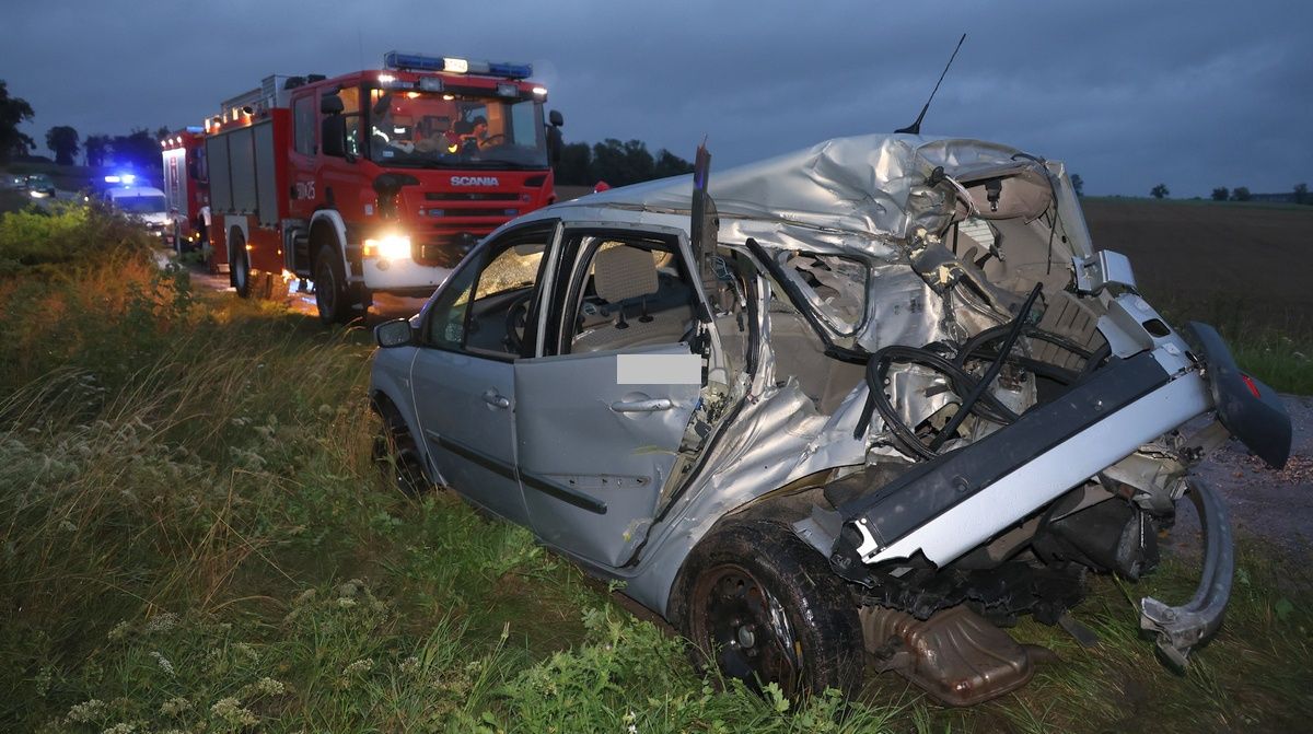 Pijany kierowca z dożywotnim zakazem zderzył się z pociągiem