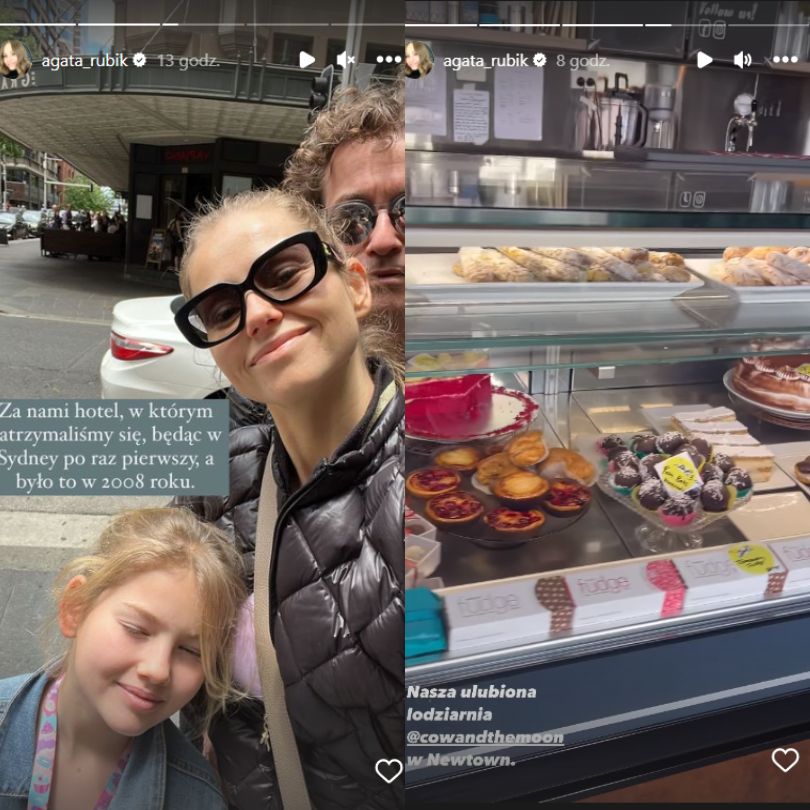 Agata Rubik relacjonuje rodzinne wakacje w Sydney