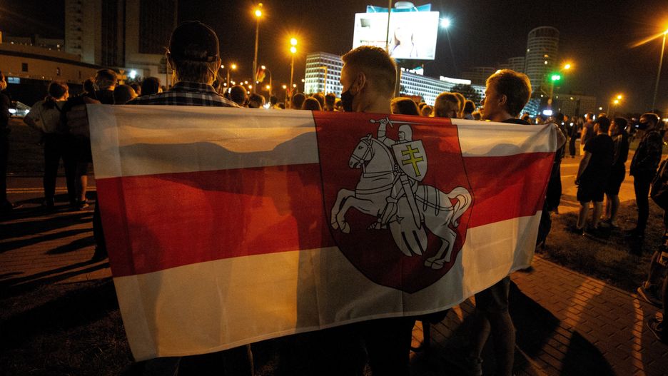 mińsk protesty