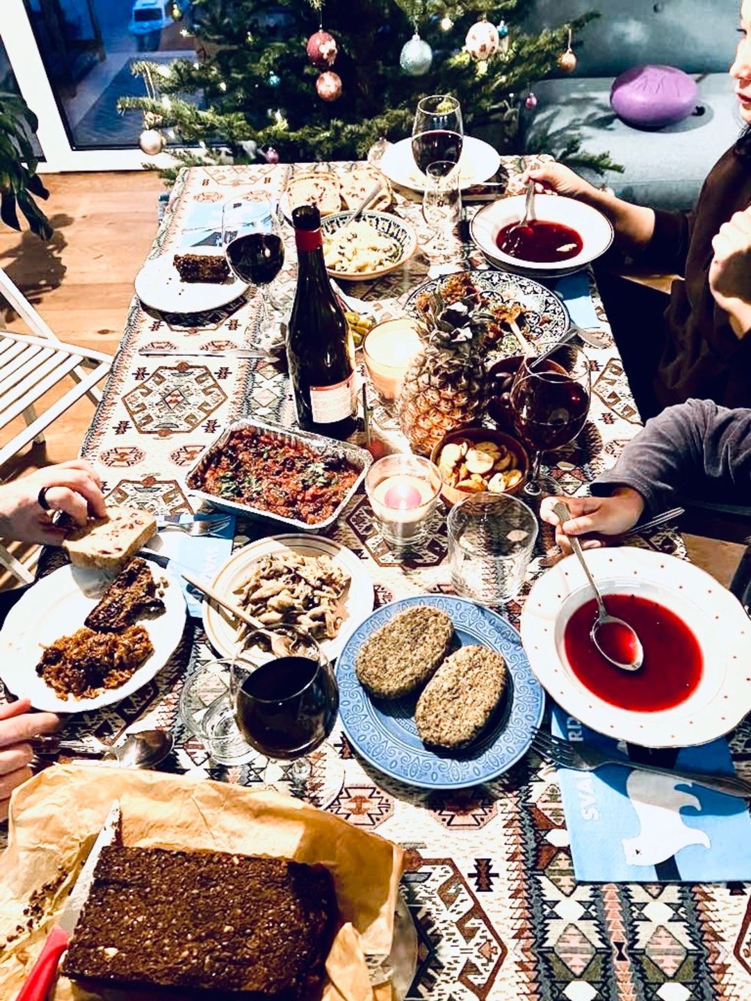 Wigilijny stół Maliki