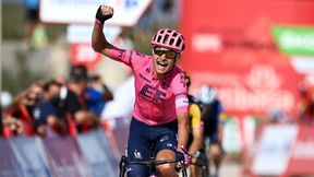 Vuelta a Espana. Duńczyk dołączył do "klubu trzech". Dwie kraksy na trasie