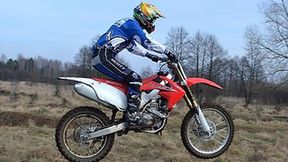 Motocrossowy trening SPAR Falubazu Zielona Góra w Zawadzie