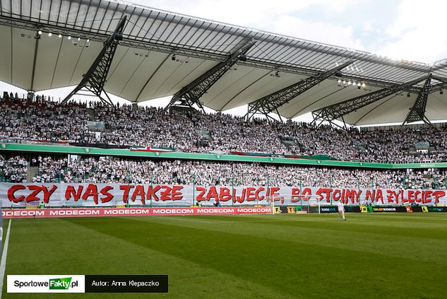 Stadion przy ulicy Łazienkowskiej zapełnił się podczas meczu z Lechem