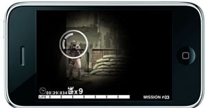 Pierwsze obrazki z Metal Gear Solid Touch; kolejne tytuły od Konami na iPhone`a!