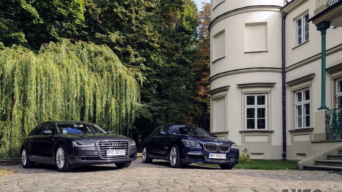 BMW 750d xDrive M-Sport kontra Audi A8 4.2 TDI quattro - test [galeria] 1