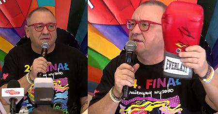 Owsiak o finale WOŚP: "Możemy licytować narty prezydenta Dudy, buty Lewandowskiego, używany krawat Kwaśniewskiego!"
