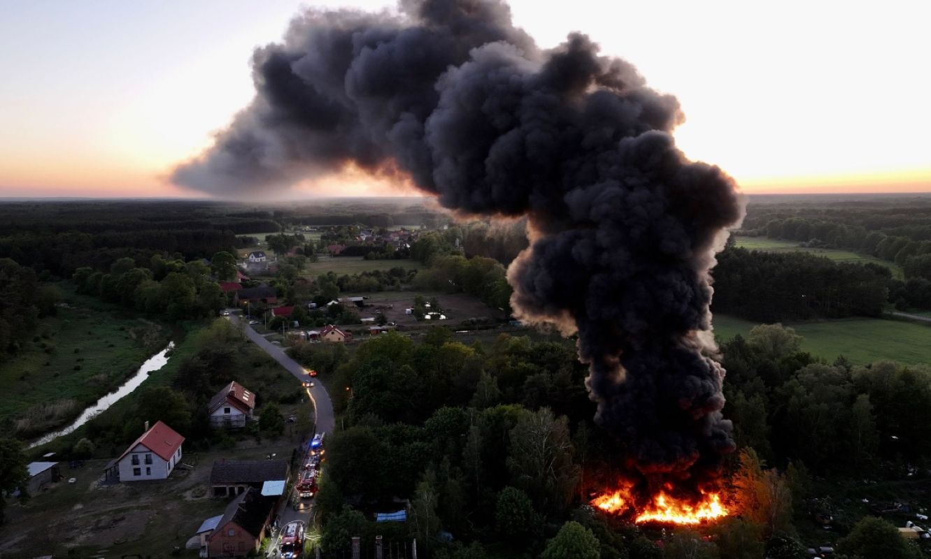 Kolejny pożar w Polsce. Pojawiły się przerażające teorie