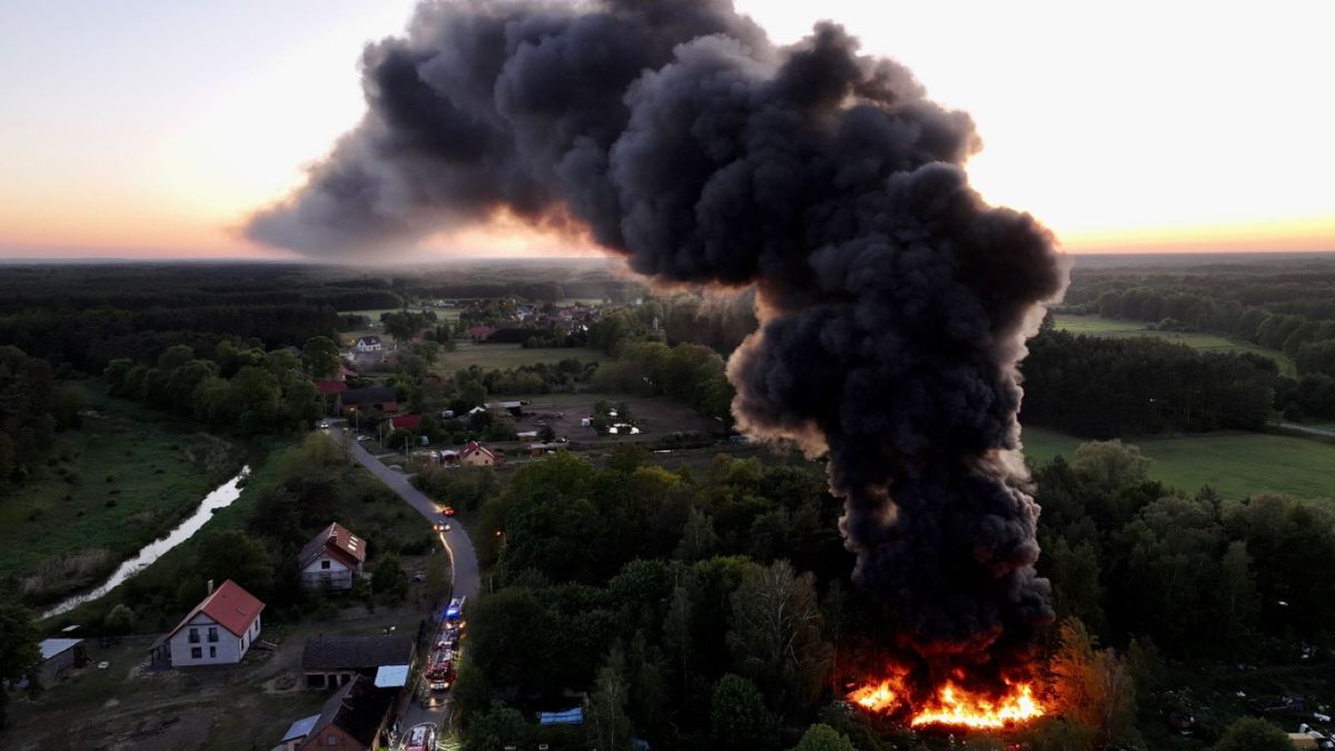 Seria pożarów w Polsce. Płonęło m.in. wysypisko odpadów pod Miliczem