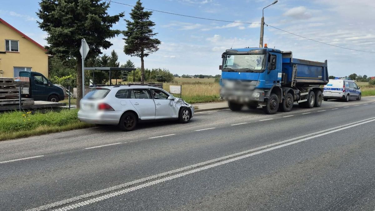 Wypadek w Goślicach 