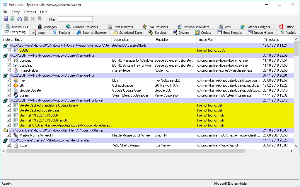 Autoruns. Są już pierwsi podejrzani (fot. Kamil Dudek)