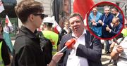 Wójcik na marszu. Nie miał litości dla rządu Tuska. "Naród się budzi"