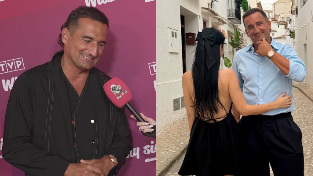Misiek Koterski dementuje, że jest w związku z tajemniczą brunetką. "To chwyt marketingowy. Ale NIE NARZEKAM NA BRAK TOWARZYSTWA" (WIDEO)