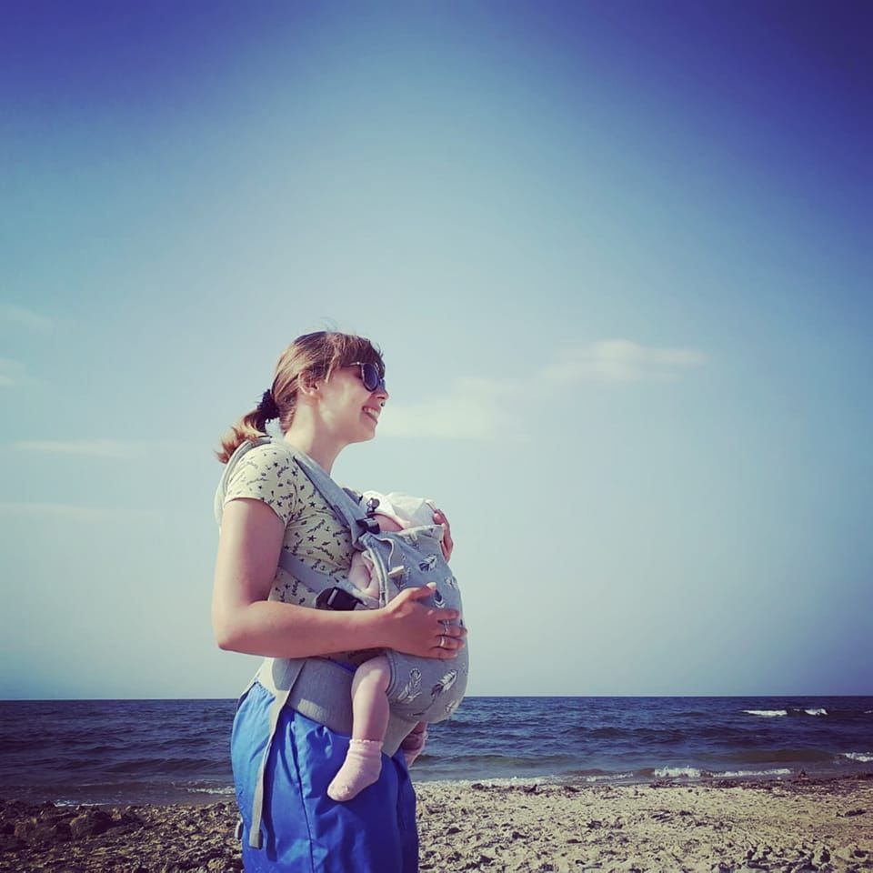 Paula Rutkiewicz z córką Wandą