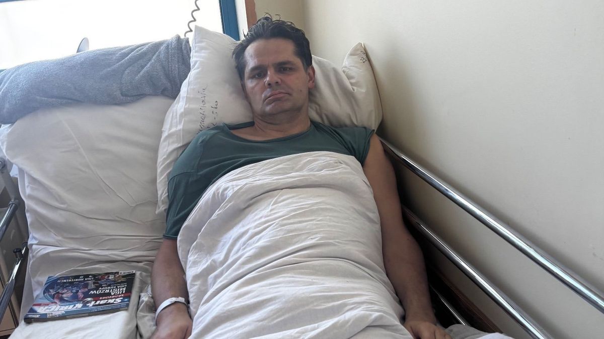 Materiały prasowe / zrzutka.pl / Na zdjęciu: Paweł Laskowski