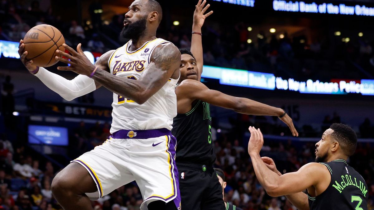 Getty Images / Tyler Kaufman / Na zdjęciu: LeBron James