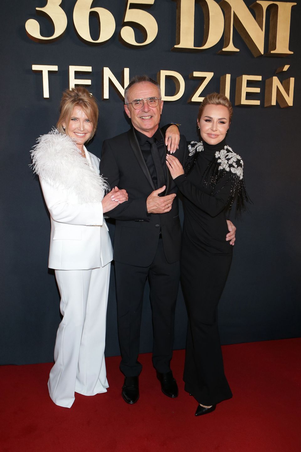 Blanka Lipińska z rodzicami