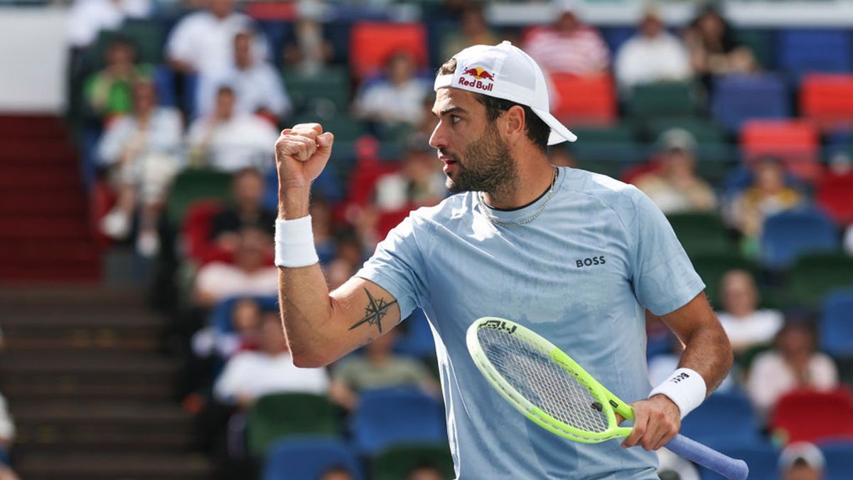 Getty Images / Zhe Ji / Na zdjęciu: Matteo Berrettini