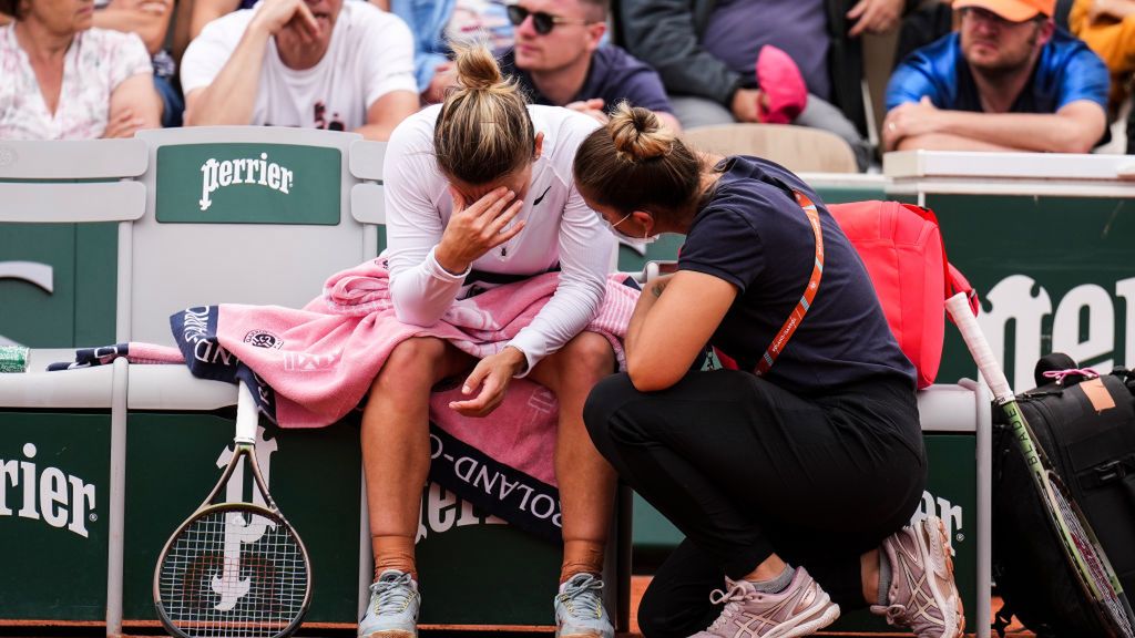 Zdjęcie okładkowe artykułu: Getty Images / Shi Tang / Na zdjęciu: Simona Halep podczas meczu II rundy Roland Garros