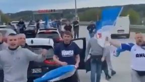 Zatrzymali autokar z piłkarzami na autostradzie. "Cudem nikt nie doznał obrażeń"