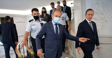 Donald Tusk w Sejmie. Michał Woś: To nie jest dobry anioł pokoju, tylko jeździec Apokalipsy