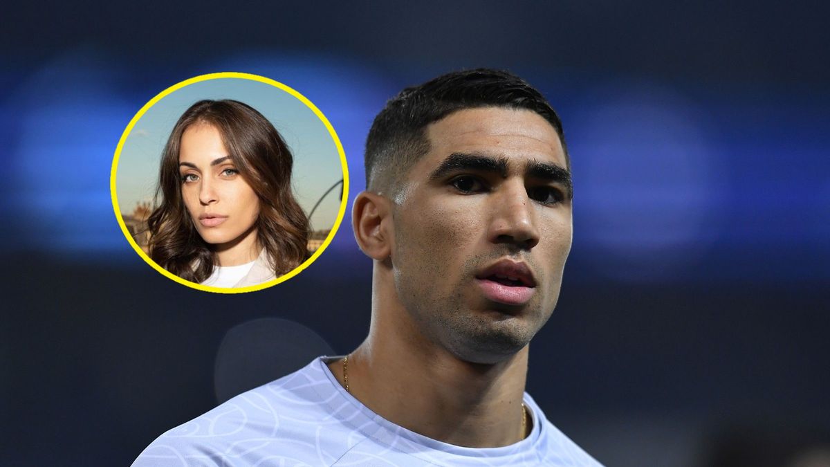 Getty Images / Aurelien Meunier - PSG / Na zdjęciu: Achraf Hakimi i Hiba Abouk