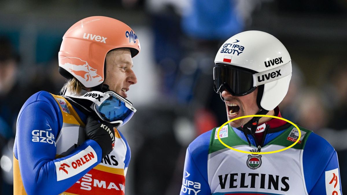 Zdjęcie okładkowe artykułu: Getty Images / Daniel Kopatsch / Na zdjęciu od lewej: Dawid Kubacki i Piotr Żyła z odpiętym kombinezonem