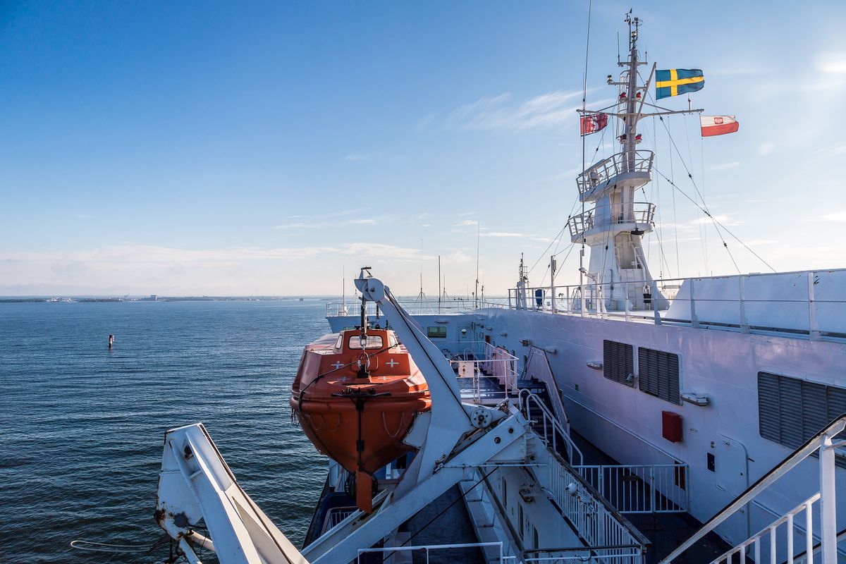 Prom Stena Spirit płynął z Gdyni do Karlskrony