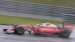 Kimi Raikkonen krytykuje deszczowe opony w F1 "Jesteśmy pasażerami w bolidach"