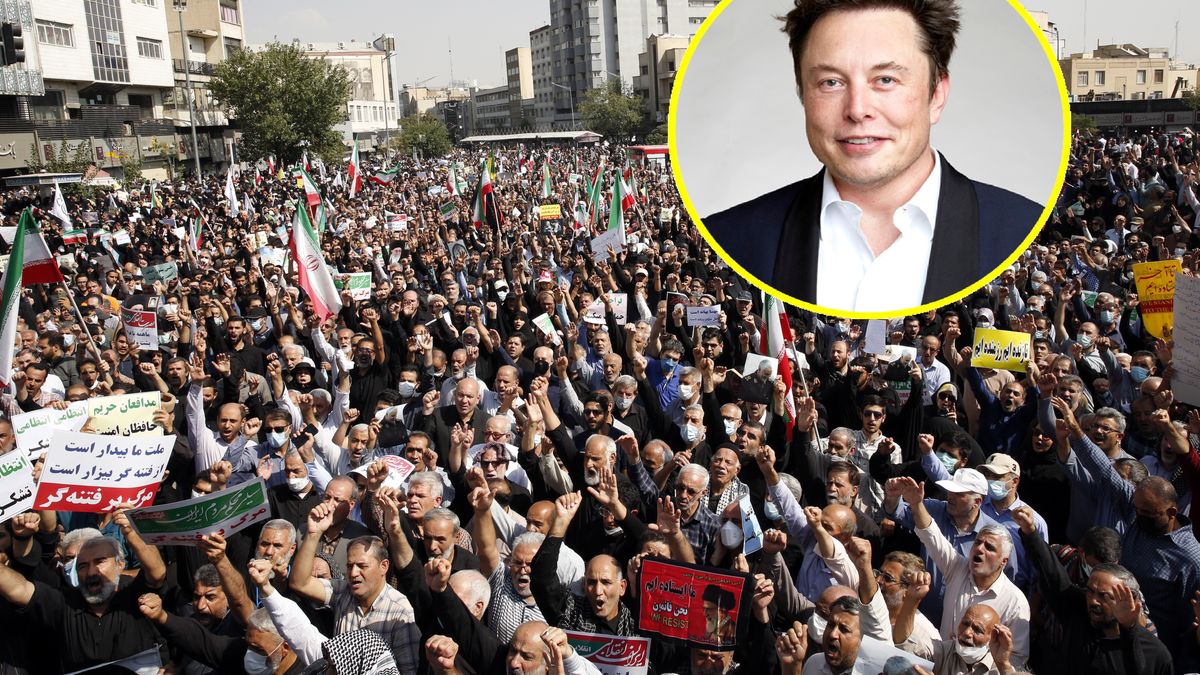 Elon Musk pomoże protestującym