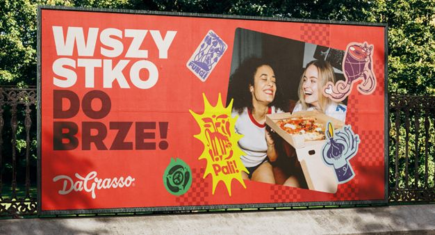 „Wszystko dobrze” nowym hasłem reklamowym pizzerii Da Grasso