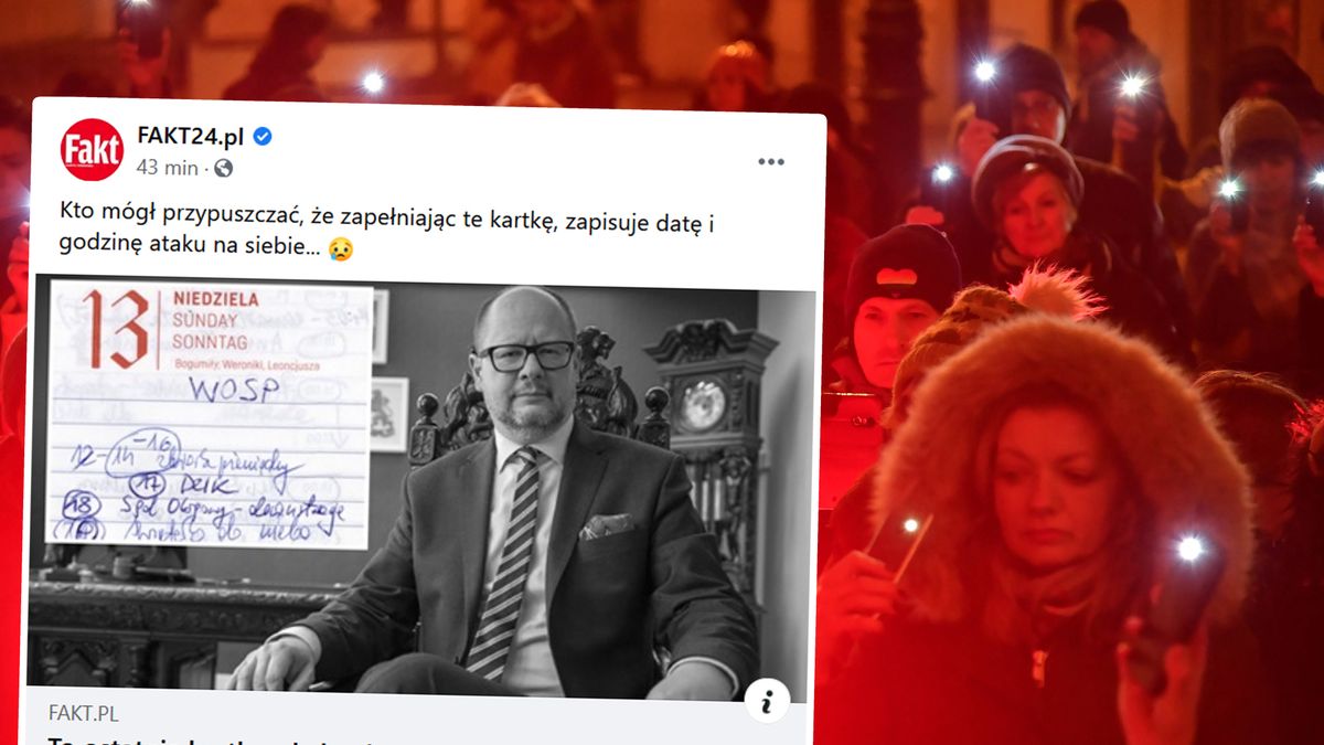 Paweł Adamowicz został zamordowany w Gdańsku 13 stycznia 2019 roku
