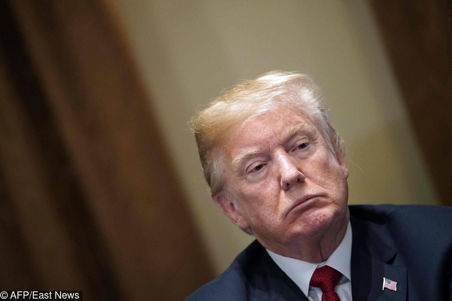 Donald Trump wpadka