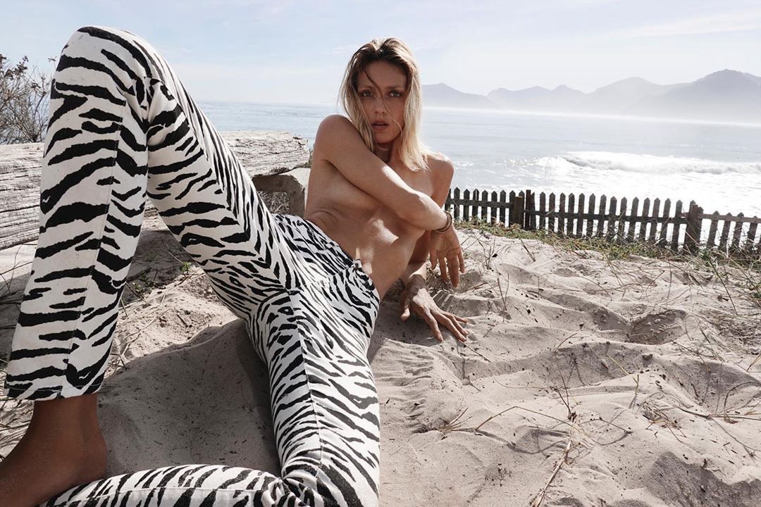 Anja Rubik pochwaliła się zdjęciem z sesji dla Vogue'a