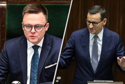 Morawiecki vs Hołownia. Padło pytanie o budżet