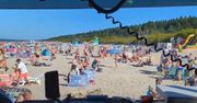 "Proszę zabierać rzeczy". Nagranie z plaży. Reakcja ratownika