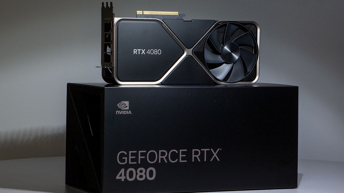 Karta graficzna Nvidia GeForce RTX 4080 Founders Edition.