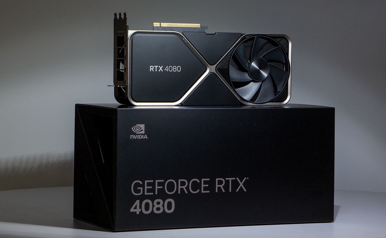 Karta graficzna Nvidia GeForce RTX 4080 Founders Edition.