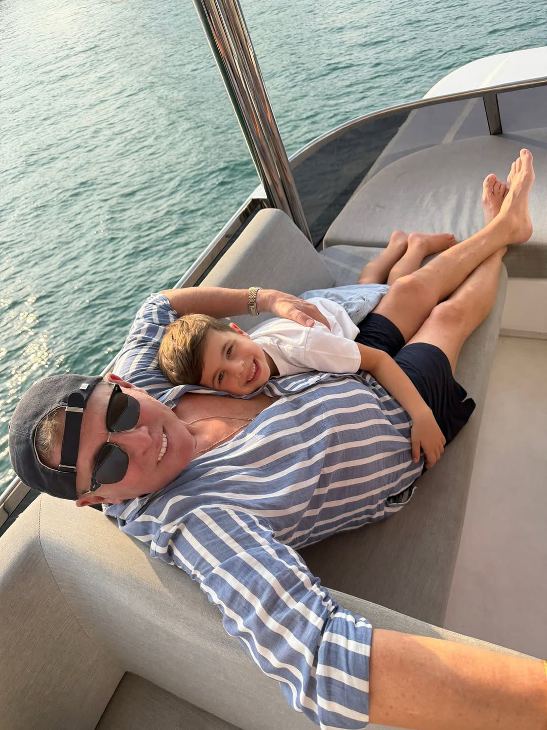 Krzysztof Jabłoński z synem