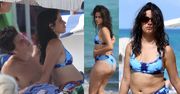 "Ciałopozytywna" Camila Cabello w bikini na plaży. "CELLULIT JEST NORMALNY!" (ZDJĘCIA)