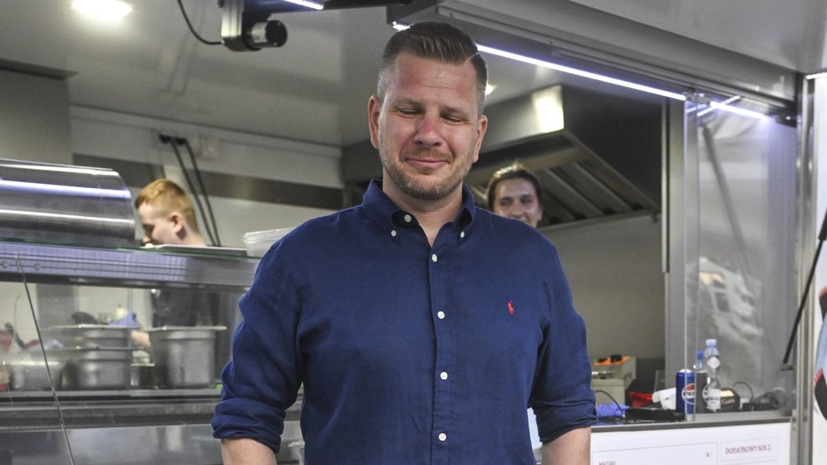 Na zdj.: Filip Chajzer, Fot. Jacek Kurnikowski/AKPAlipiec 2024, KREUTZBERG, Kreuzberg Kraft Kebap, Filip Chajzer