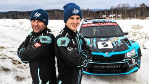 Pierwsze punkty Łukasza Pieniążka w WRC-2