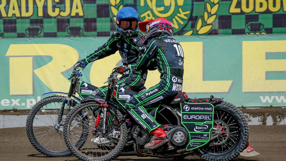 WP SportoweFakty / Arkadiusz Siwek / Na zdjęciu: Matej Zagar w kasku niebieskim