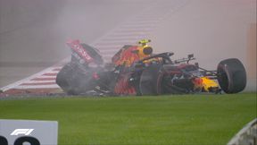 F1. GP Bahrajnu. Fatalny wypadek Alexandra Albona. Kompletnie rozbity bolid Red Bulla [FOTO]