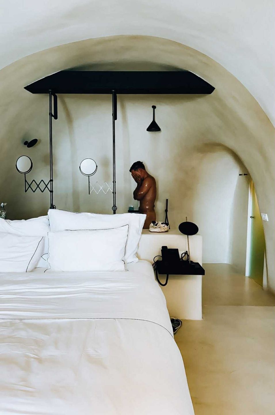 Kuba Wesołowski szaleje z żoną na Santorini