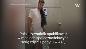 Nie tylko tenis. Tak Hurkacz spędzał czas w Azji