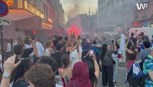 Race, fajerwerki, gaz i policja. Zobacz, co się działo w Paryżu po finale LM