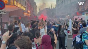 Race, fajerwerki, gaz i policja. Zobacz, co się działo w Paryżu po finale LM